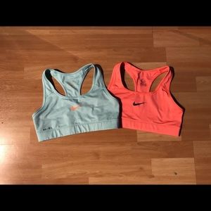 2 Nike sports bras